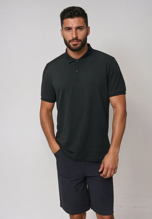 COASTER | Nachhaltiges, leichtes Herren-Poloshirt mit schmalem Schnitt