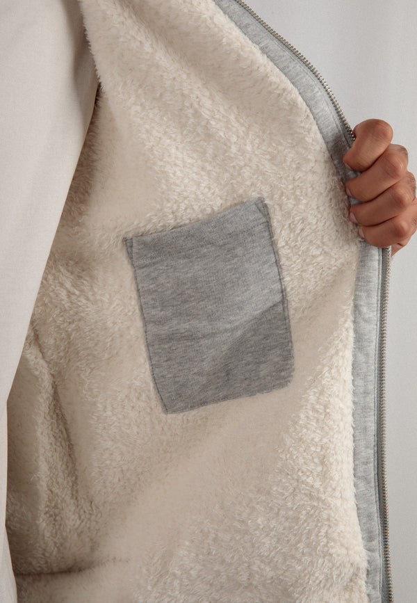 HYGGER SHERPA | Unisex Zip-Hoodie mit Sherpa-Innenfutter