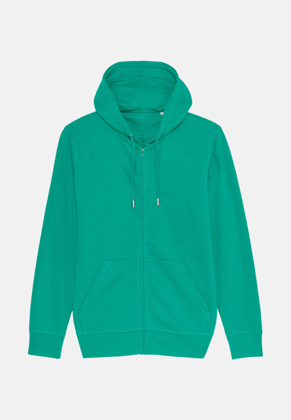 CONNECTOR | Klassischer Zip-Hoodie aus Bio-Baumwolle