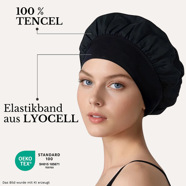 SCHLAFHAUBE | Nachhaltige vegane Schlafhaube aus Tencel