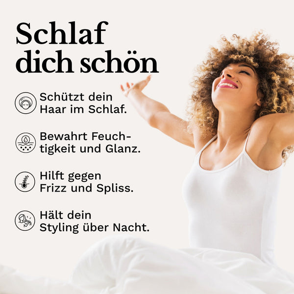 SCHLAFHAUBE | Nachhaltige vegane Schlafhaube aus Tencel