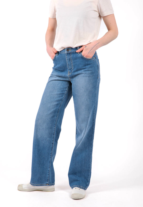 DALIA | Nachhaltige Wide Leg Damenjeans aus 100% Bio-Denim