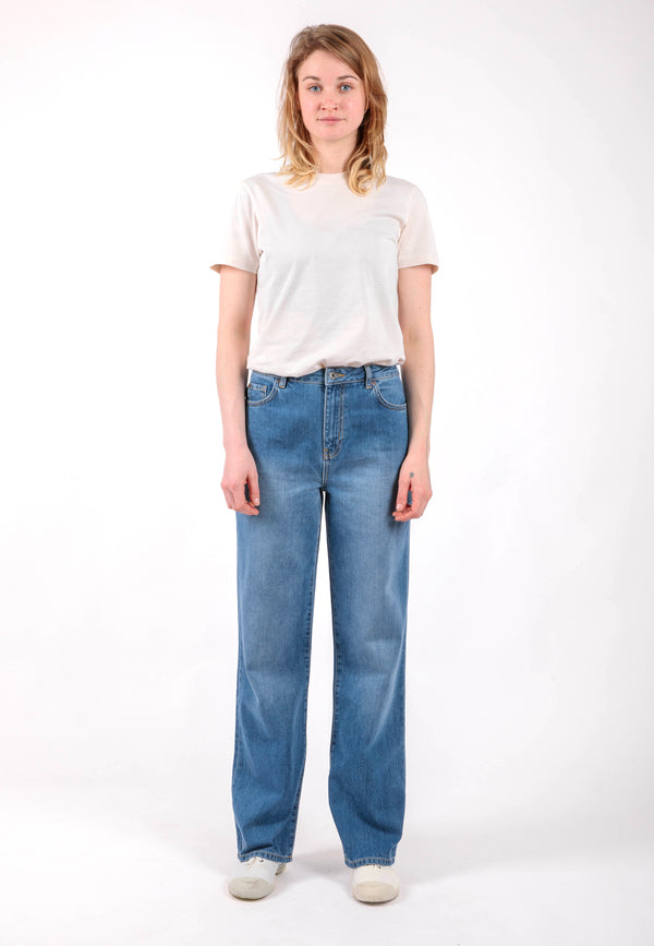 DALIA | Nachhaltige Wide Leg Damenjeans aus 100% Bio-Denim