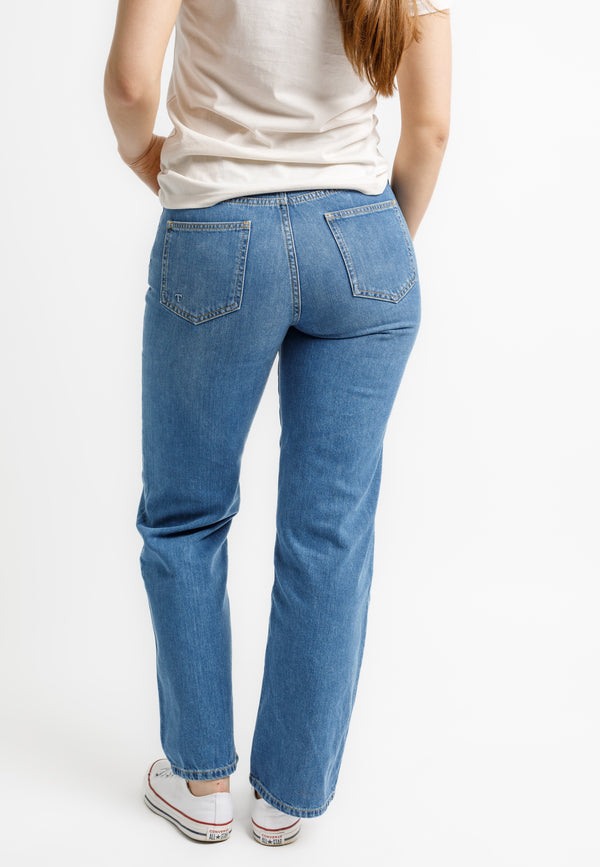 DALIA | Nachhaltige Wide Leg Damenjeans aus 100% Bio-Denim