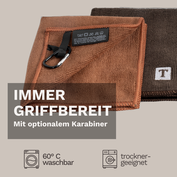 Baristatücher 30x30 cm (2er Pack) von T.clean