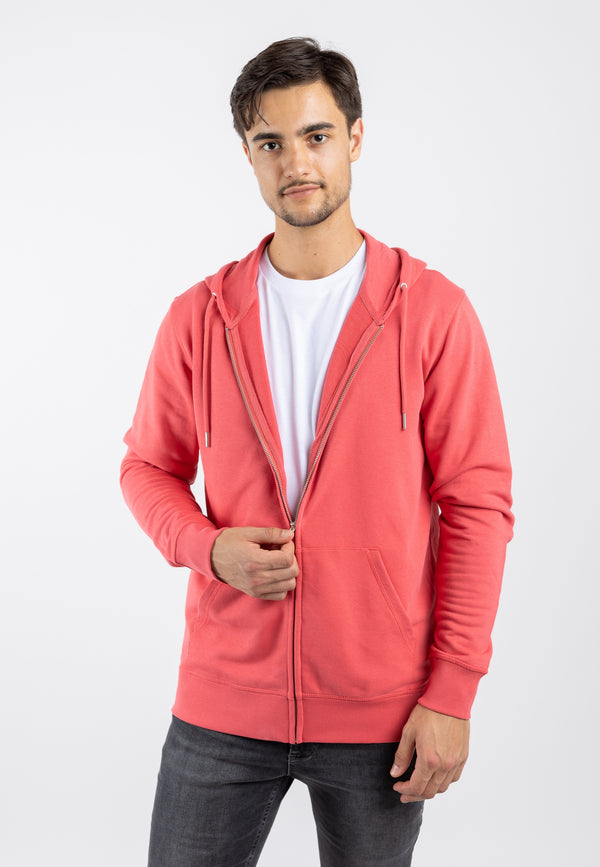 CONNECTOR | Klassischer Zip-Hoodie aus Bio-Baumwolle