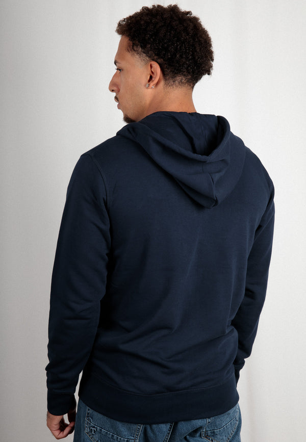 CONNECTOR | Klassischer Zip-Hoodie aus Bio-Baumwolle