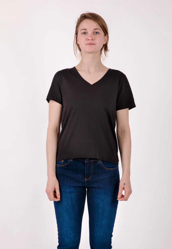 ISLA | Nachhaltiges Damen V-Shirt aus 100% Bio-Baumwolle