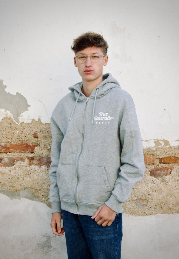 LOCKER HEAVY | Oversize Zip-Hoodie aus Bio-Baumwolle