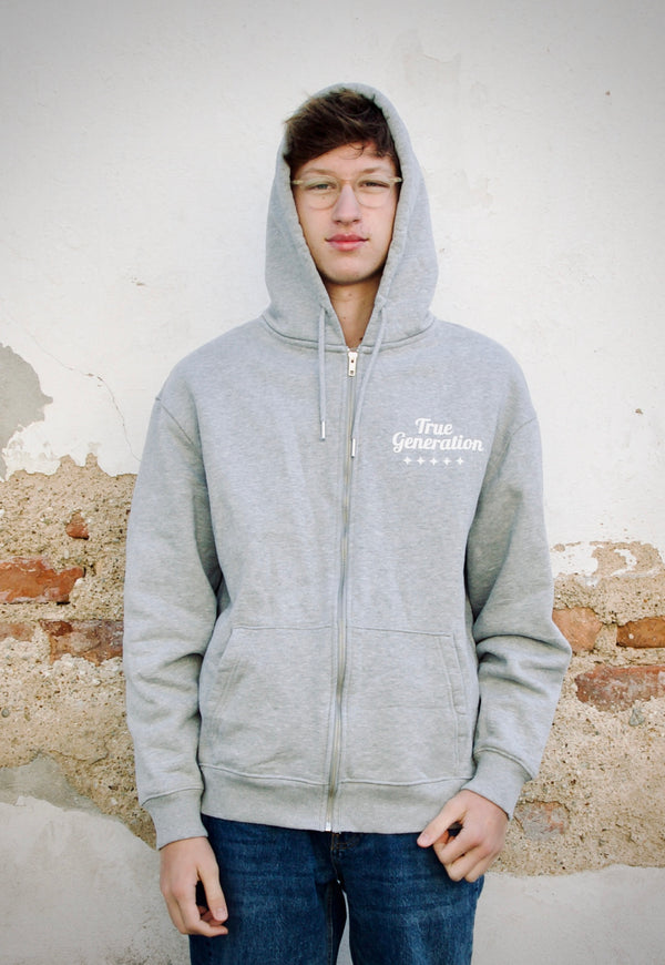 LOCKER HEAVY | Oversize Zip-Hoodie aus Bio-Baumwolle