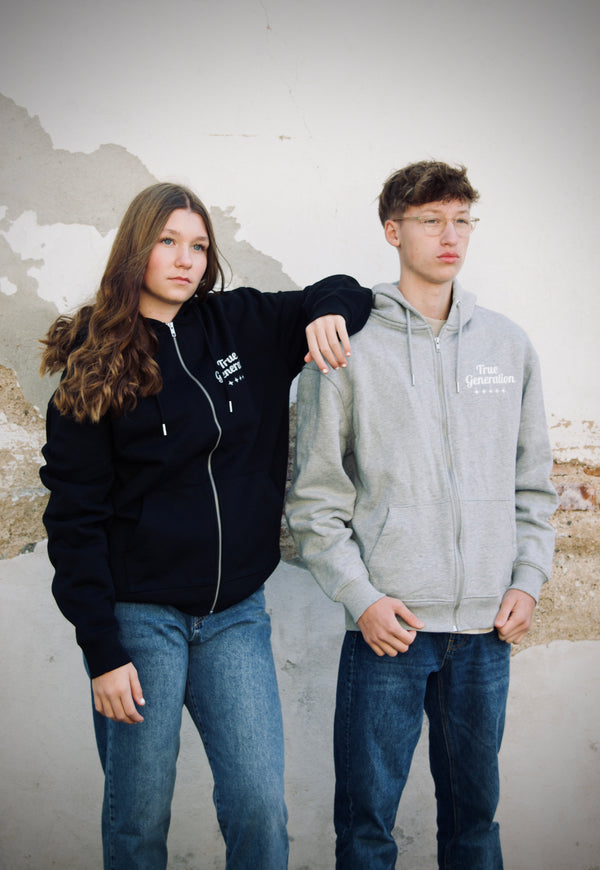 LOCKER HEAVY | Oversize Zip-Hoodie aus Bio-Baumwolle