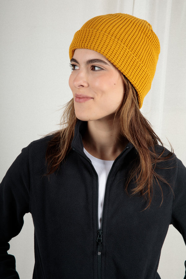 WAFFY | Nachhaltige Unisex Beanie mit Waffelstrick