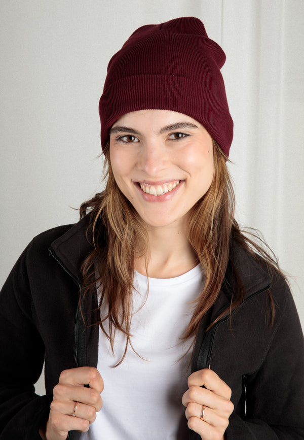 KLAY | Nachhaltige Unisex Beanie aus 100% Biobaumwolle