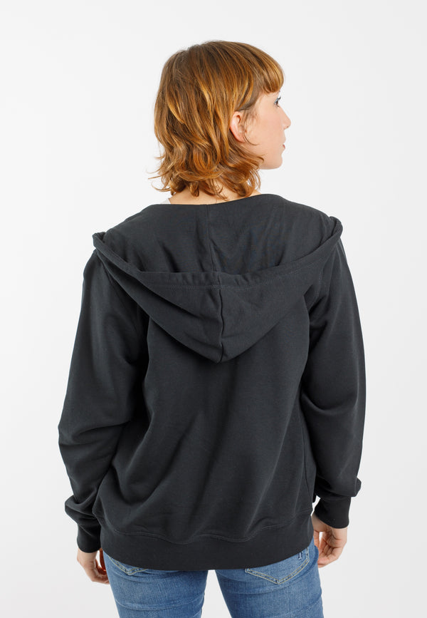 CONNECTOR | Klassischer Zip-Hoodie aus Bio-Baumwolle