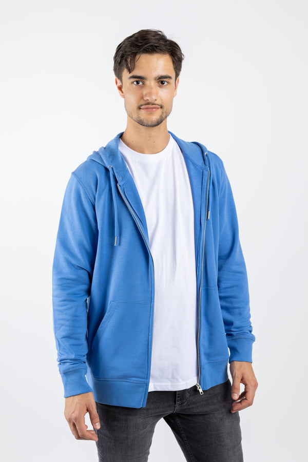 CONNECTOR | Klassischer Zip-Hoodie aus Bio-Baumwolle