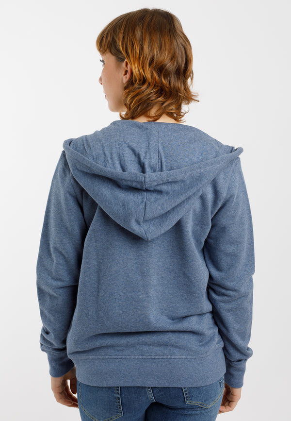 CONNECTOR | Klassischer Zip-Hoodie aus Bio-Baumwolle