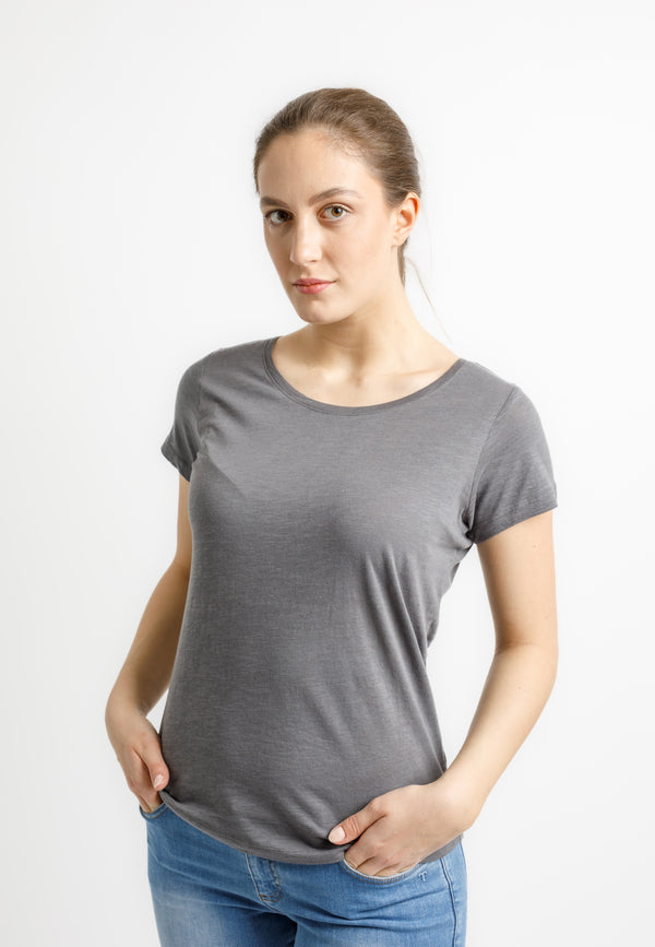 INSPIRE SLUB | Nachhaltiges Bio-Baumwolle Damen T-Shirt mit leichter Struktur