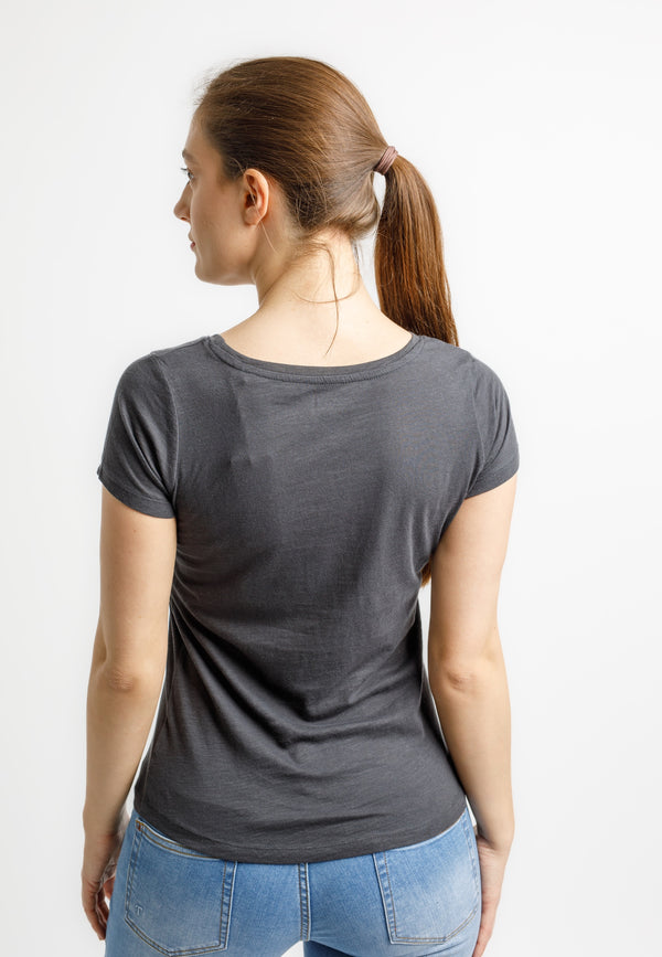 INSPIRE SLUB | Nachhaltiges Bio-Baumwolle Damen T-Shirt mit leichter Struktur