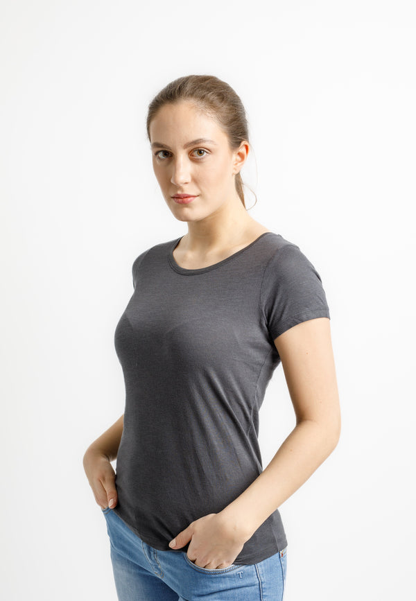 INSPIRE SLUB | Nachhaltiges Bio-Baumwolle Damen T-Shirt mit leichter Struktur