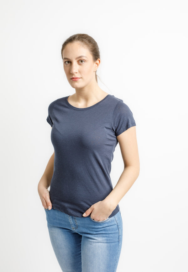 INSPIRE SLUB | Nachhaltiges Bio-Baumwolle Damen T-Shirt mit leichter Struktur