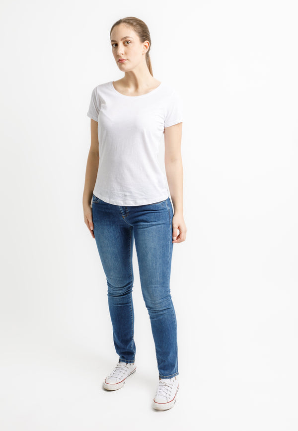 INSPIRE SLUB | Nachhaltiges Bio-Baumwolle Damen T-Shirt mit leichter Struktur