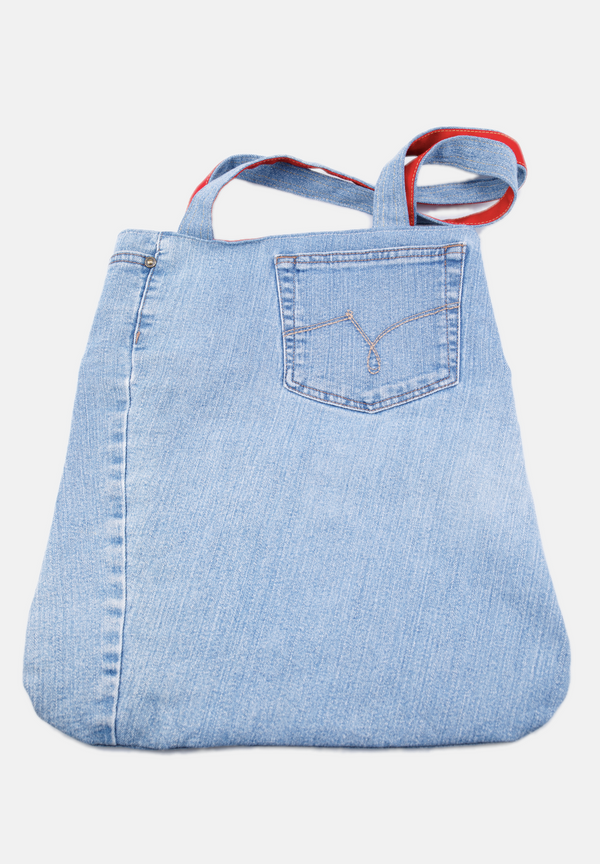 JULIA | Nachhaltige Upcycling Jeanstasche aus alten Jeans