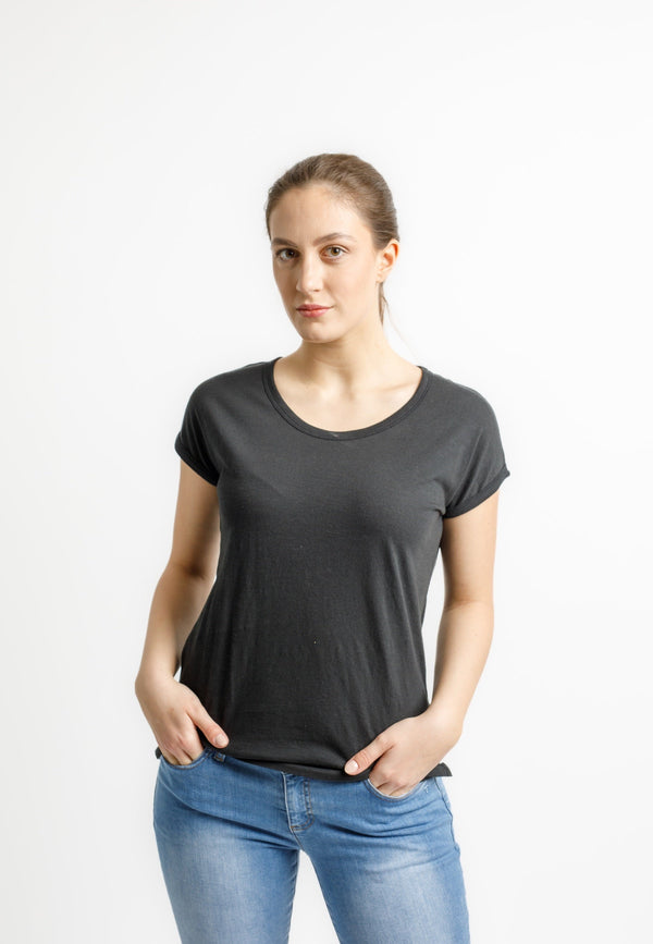 Lockeres Damen T-Shirt "ROUNDER SLUB" - TORLAND