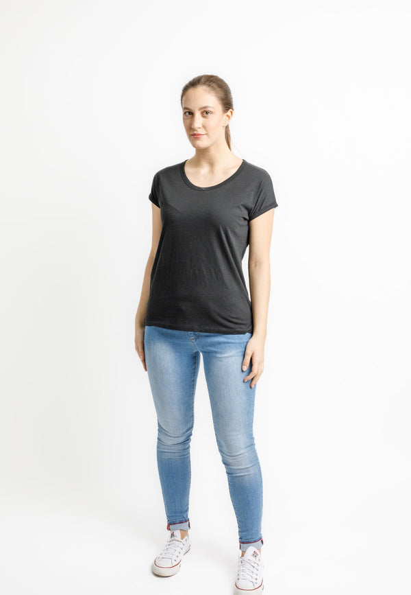 Lockeres Damen T-Shirt "ROUNDER SLUB" - TORLAND