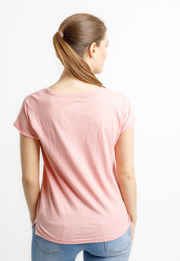 Lockeres Damen T-Shirt "ROUNDER SLUB" - TORLAND