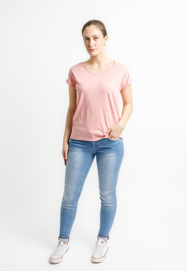 Lockeres Damen T-Shirt "ROUNDER SLUB" - TORLAND