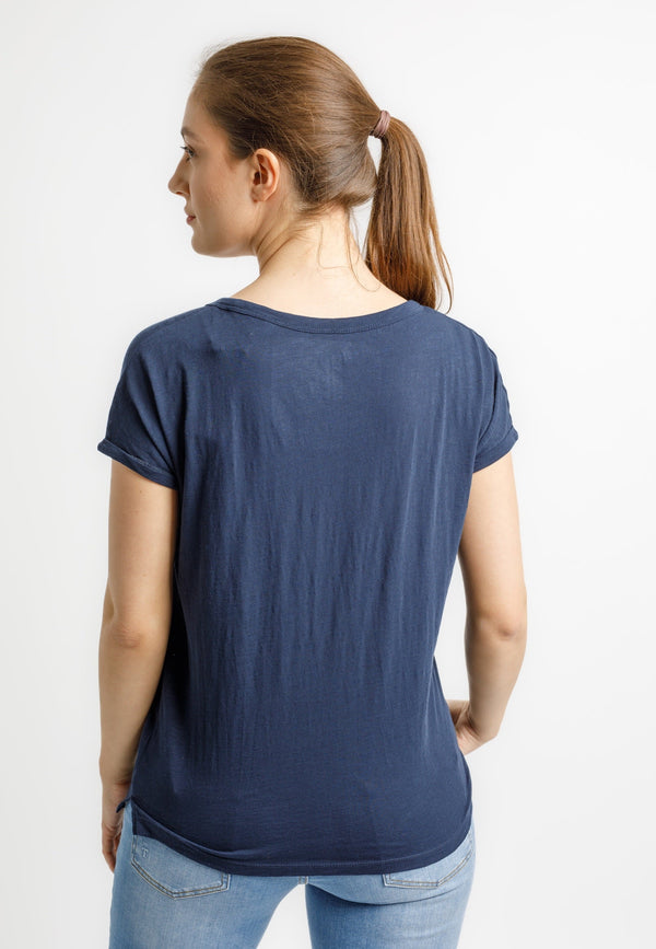 Lockeres Damen T-Shirt "ROUNDER SLUB" - TORLAND