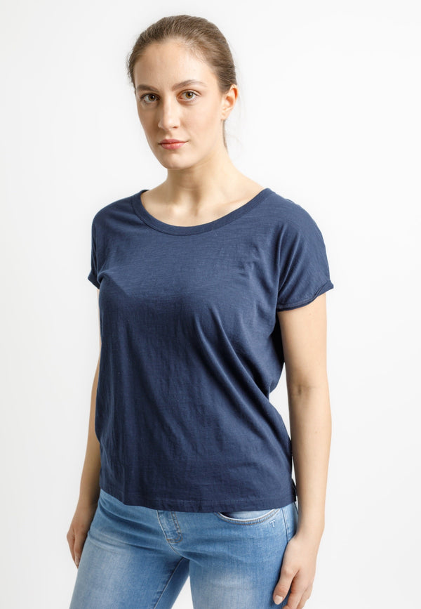 Lockeres Damen T-Shirt "ROUNDER SLUB" - TORLAND