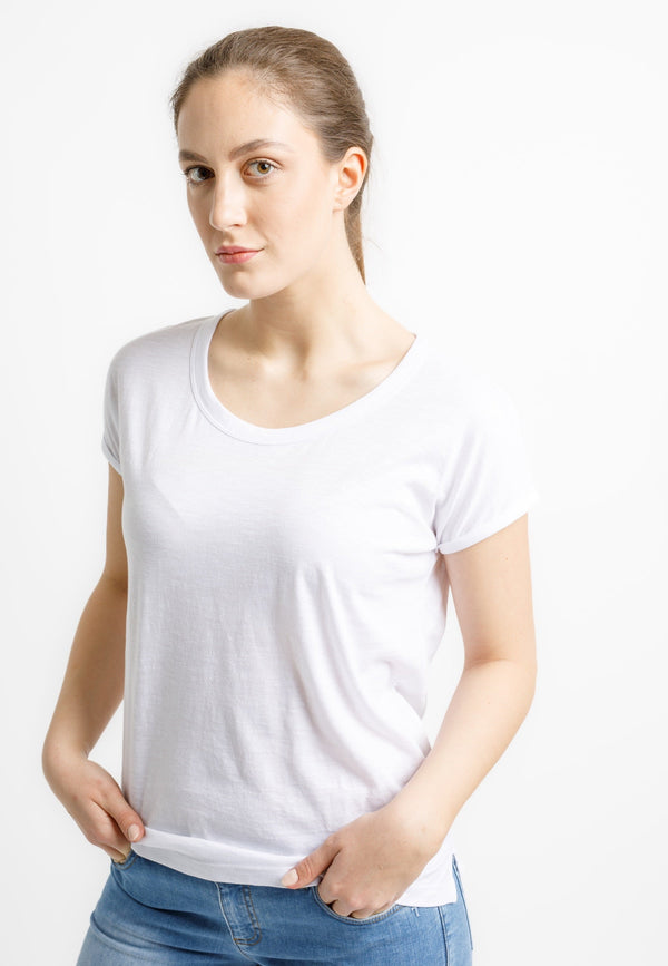 Lockeres Damen T-Shirt "ROUNDER SLUB" - TORLAND