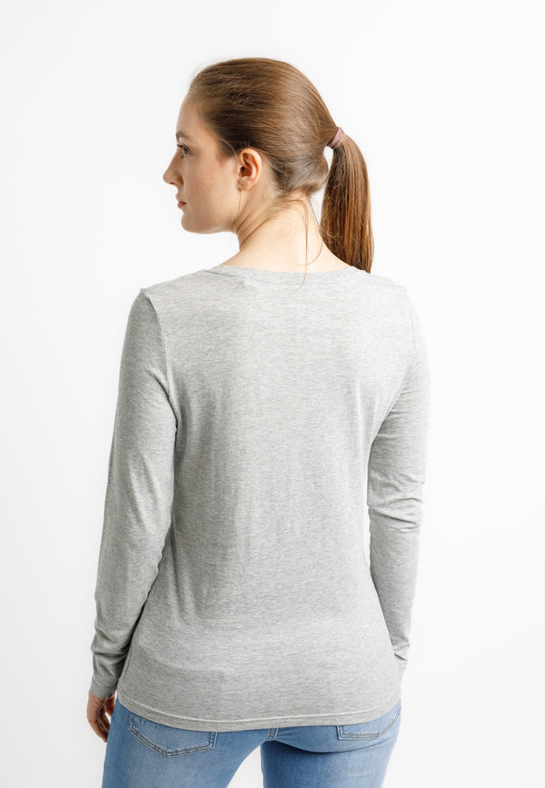 SINGER | Nachhaltiges Longsleeve für Damen aus 100% Bio-Baumwolle