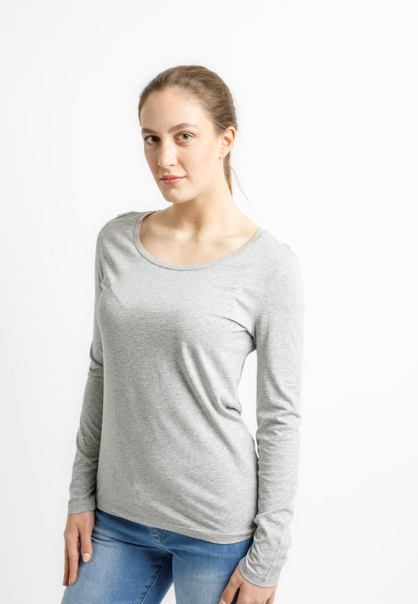 SINGER | Nachhaltiges Longsleeve für Damen aus 100% Bio-Baumwolle