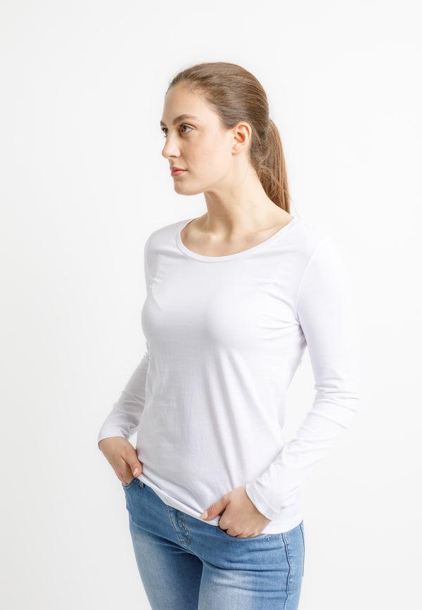 SINGER | Nachhaltiges Longsleeve für Damen aus 100% Bio-Baumwolle