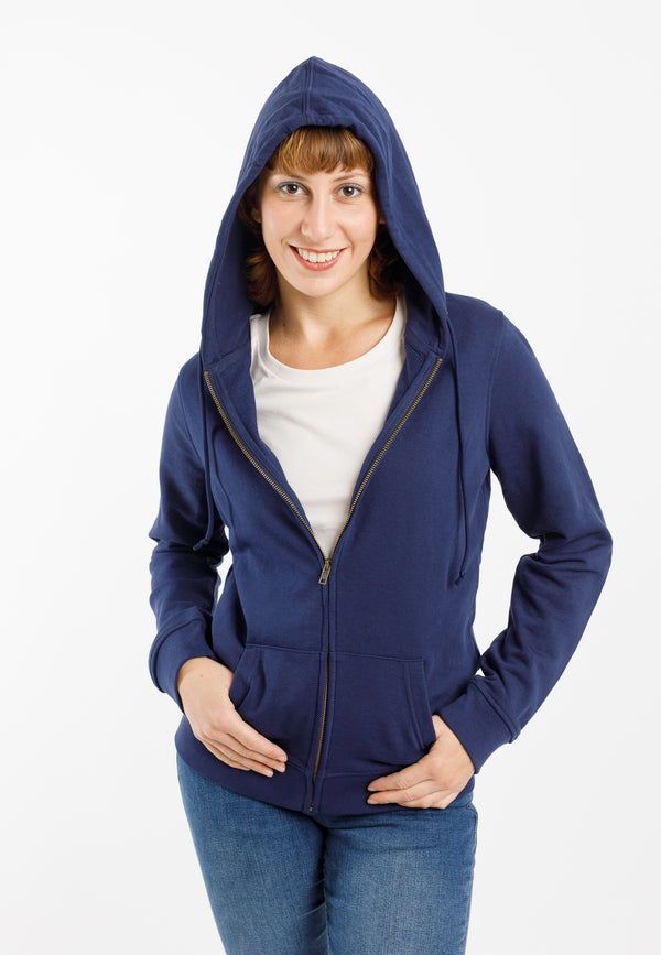 ZITA | Nachhaltiger Damen Zip-Hoodie aus Biobaumwolle